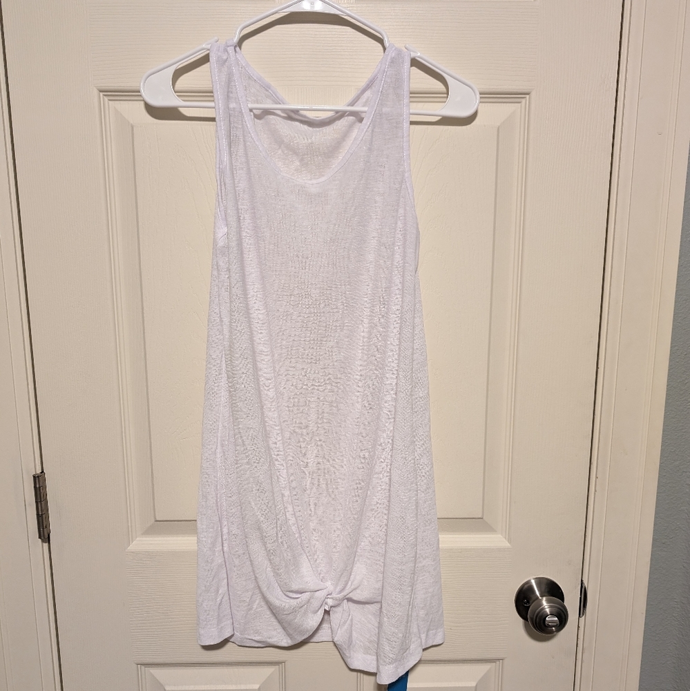NWT CupShe womens white tank top style sz S  NEW